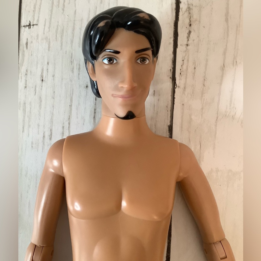 Disney Store Tangled Rapunzel Flynn Rider Nude Ken Doll